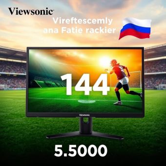 Бюджетный прорыв: Viewsonic предлагает 144 Гц за 5,5 тыс. рублей